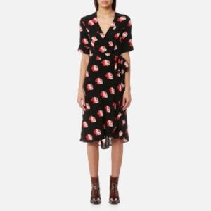 Ganni Harley wrap dress 38/US 6 (fits like a 4-6)